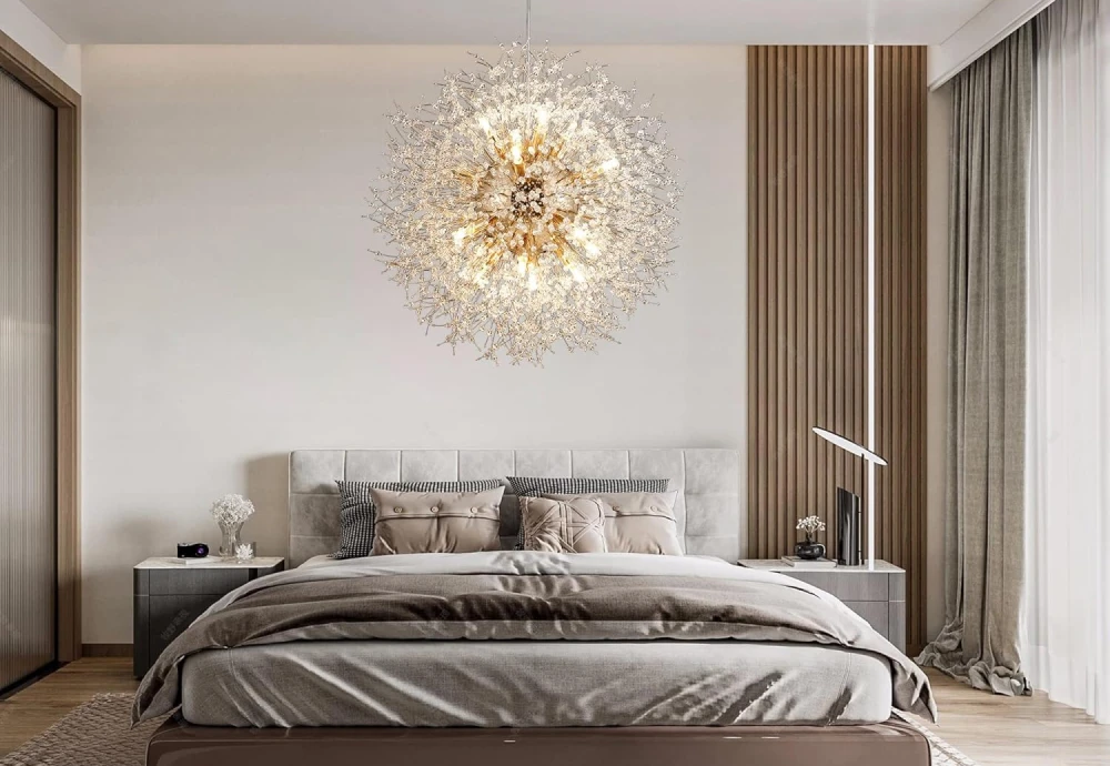 crystal dandelion chandelier