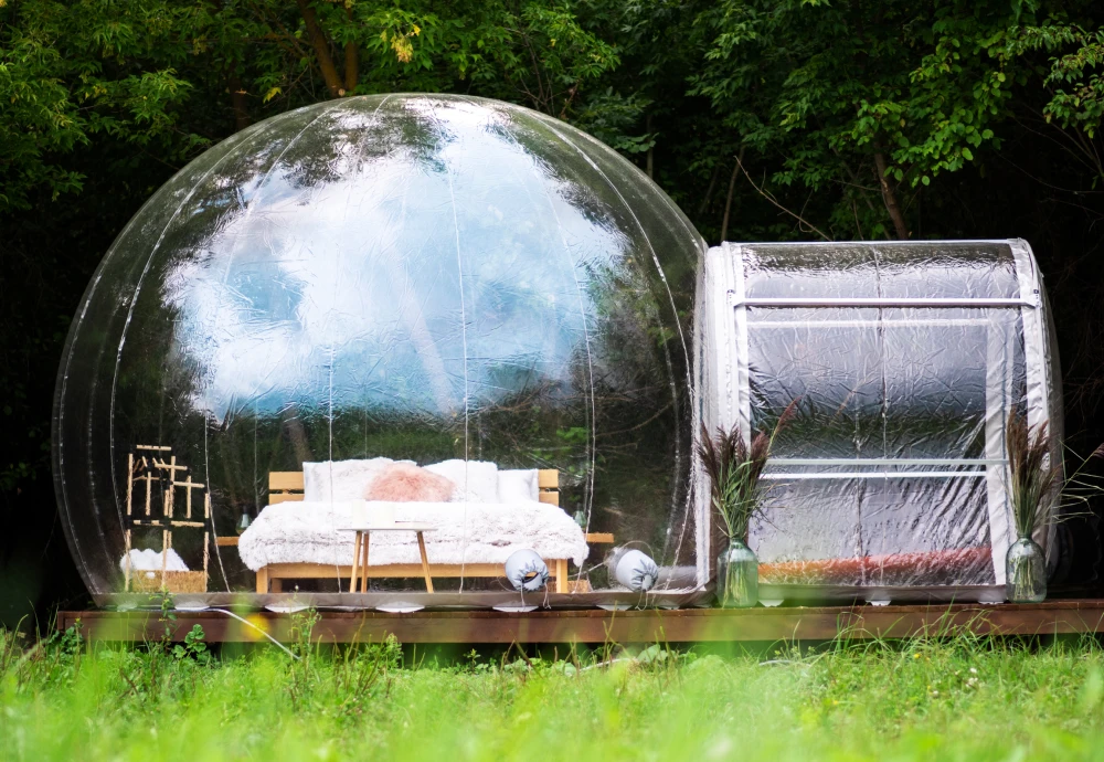 double bubble tent