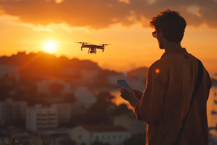 miniature drone with camera